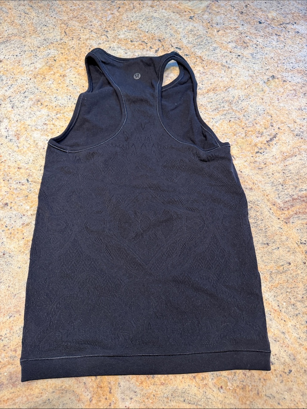 lululemon athletica Black Racerback Tank Top